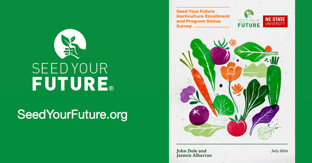 Seed Your Future Horticulture Enrollment and Program Status Survey