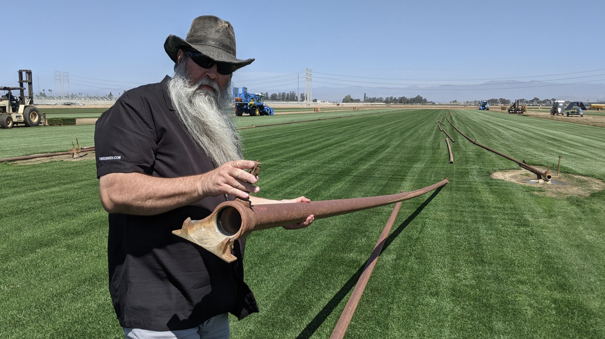 Nick Federoff on PBS TV Show Sod Farm