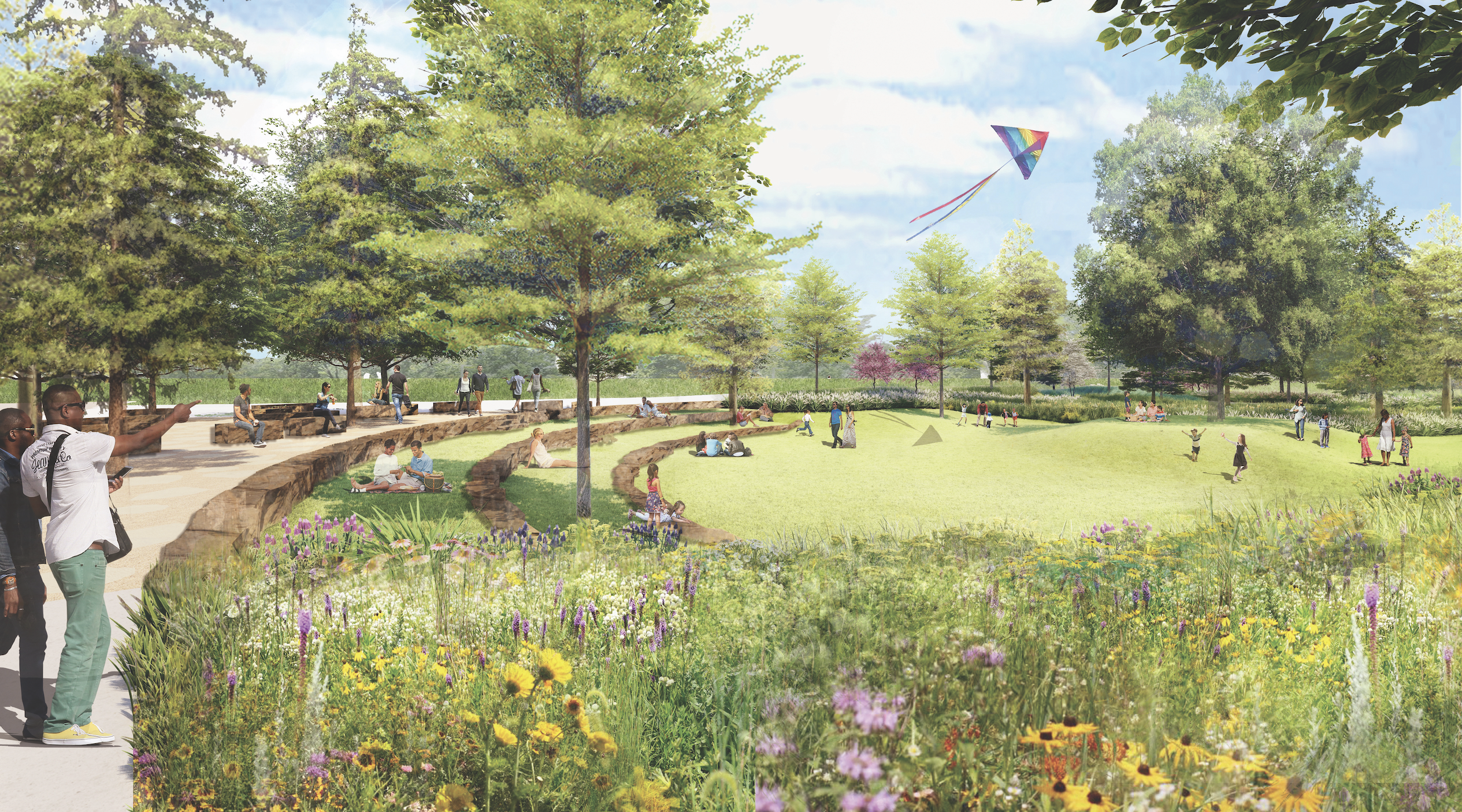 Park Rendering of Martin Luther King Jr Park (2)