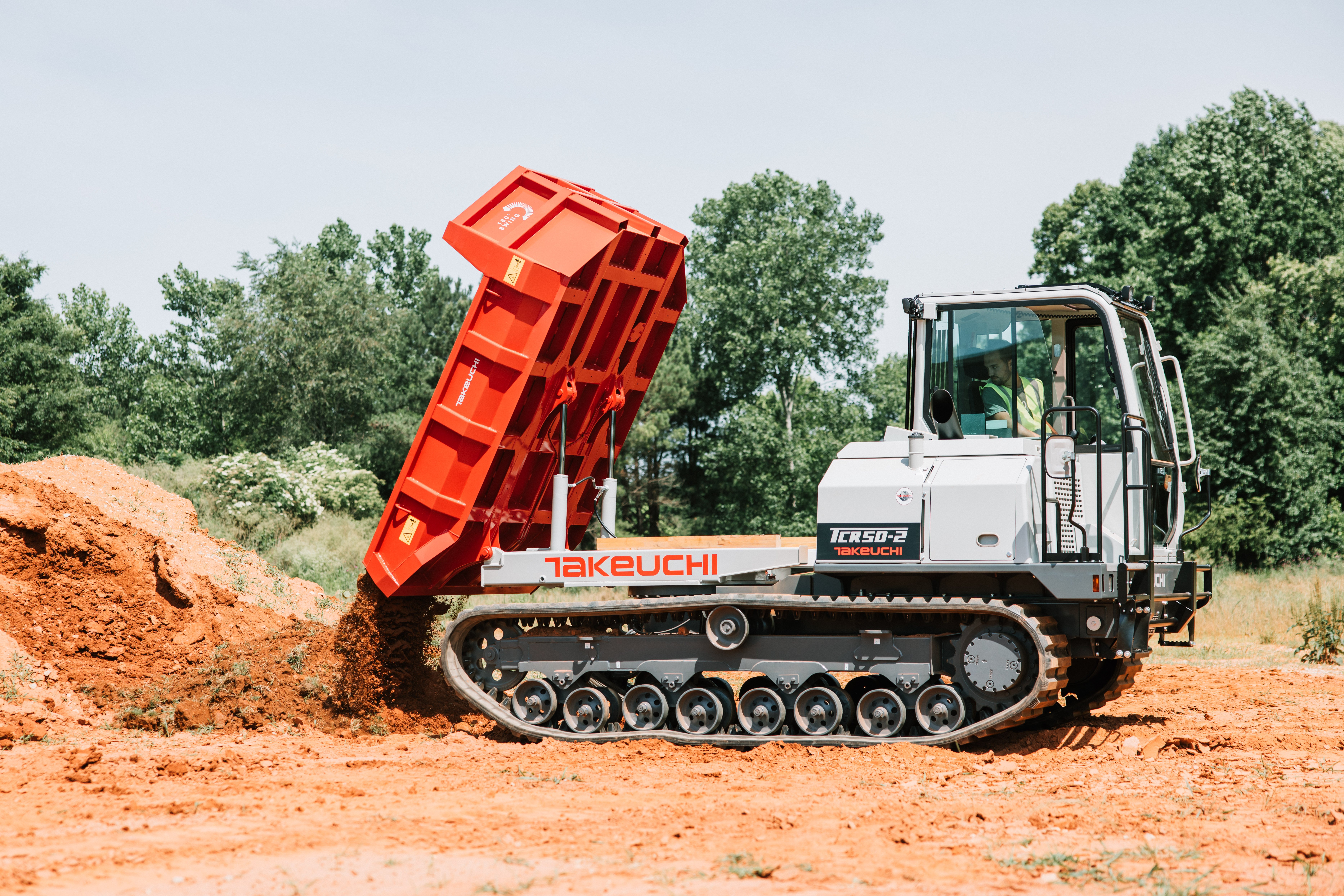 Takeuchi TCR50-2 in action