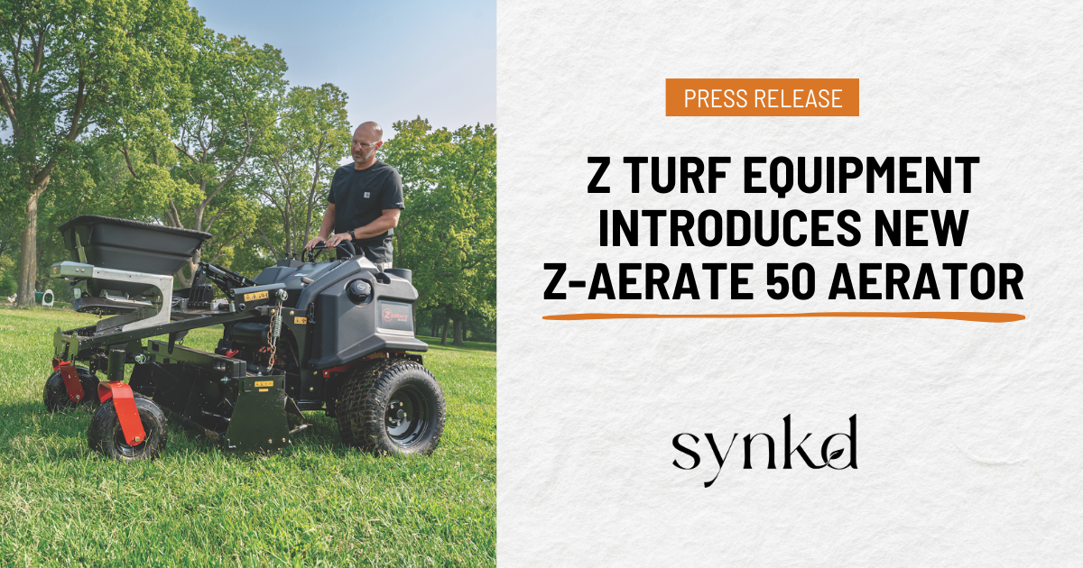 Z Turf Equipment introduces new Z-Aerate 50 Aerator